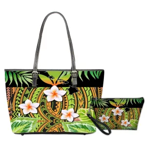 Custom Print Fashion Women Shoulder Bags and Handbags 2pcs/Set Waterpoof Adjustable Shoulder Bag Strap PU Leather