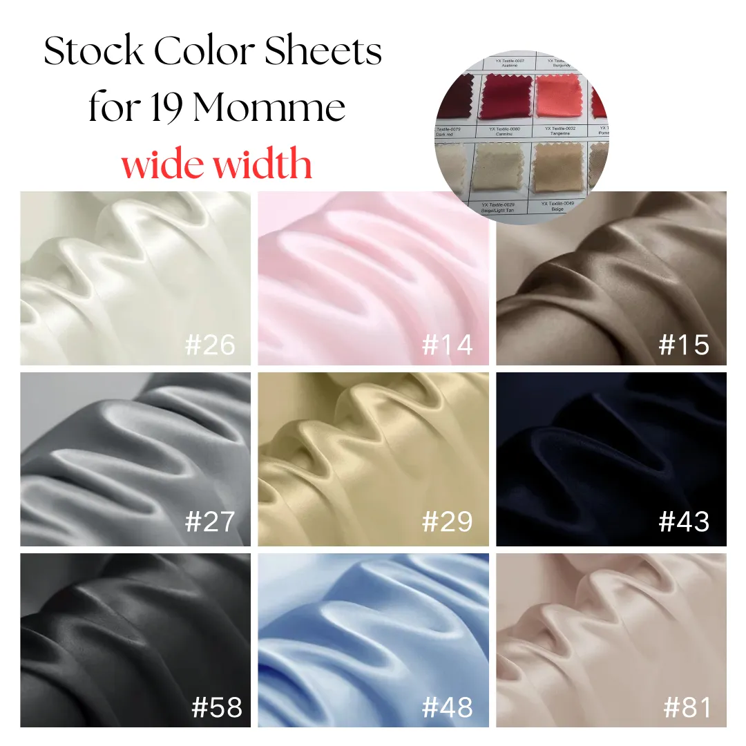 Custom Wholesale Silk Pillowcase 19 Momme Envelope Closure - 65×65cm