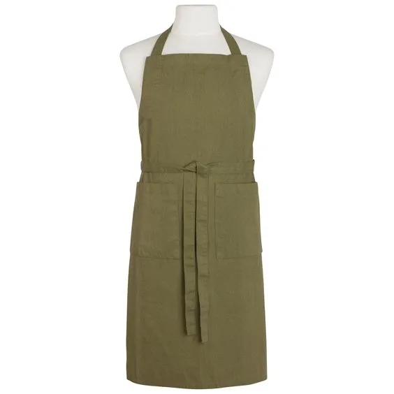 DANICA- OLIVE BRANCH STONEWASH APRON