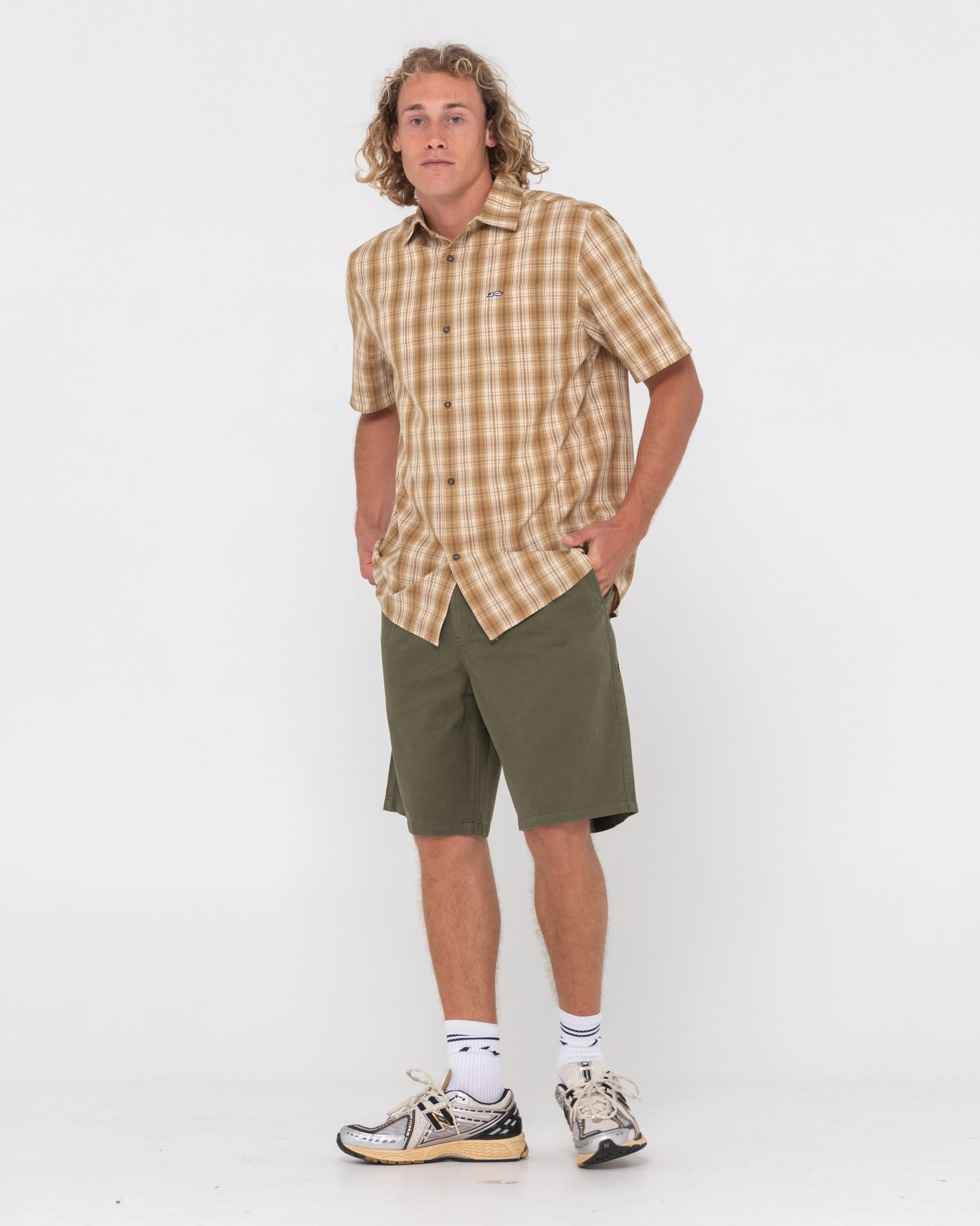 Datsun Check Short Sleeve Shirt