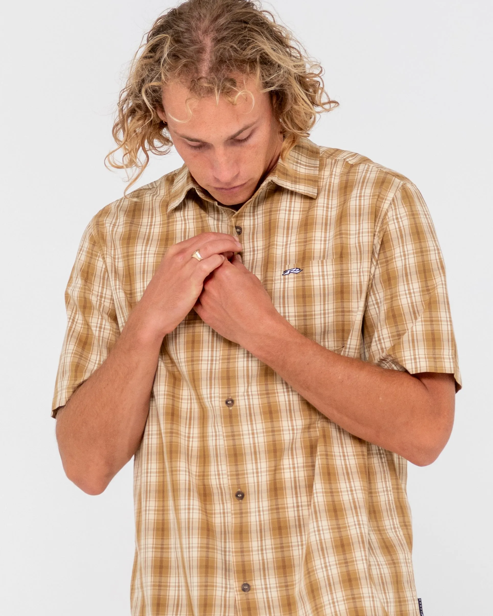 Datsun Check Short Sleeve Shirt