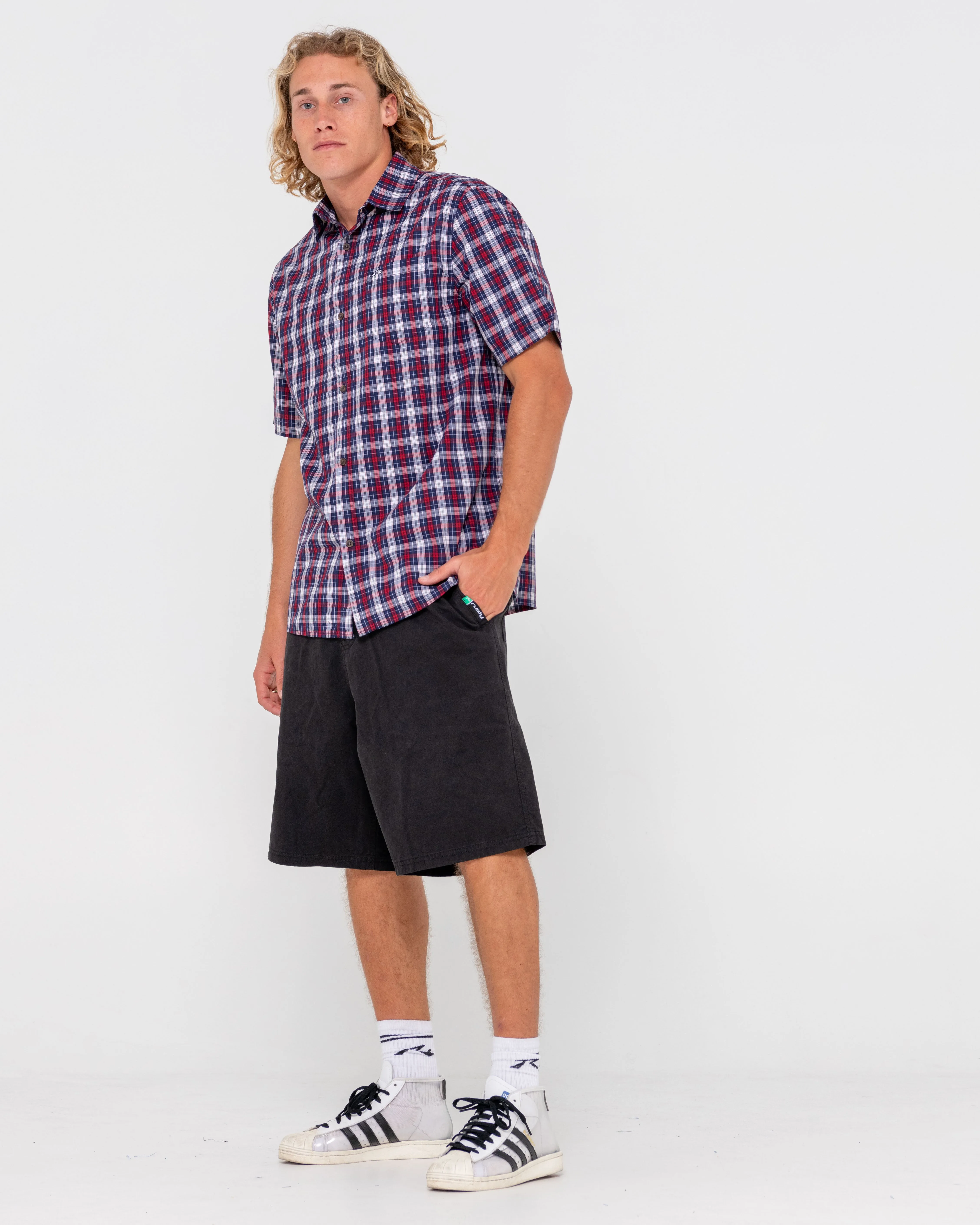 Datsun Check Short Sleeve Shirt