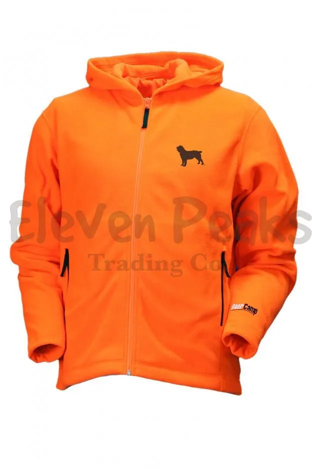 DeerCamp Fleece Full-zip Hoodie W/ BSS® Silhouette