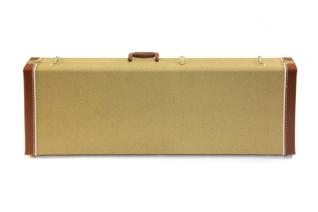 Deluxe Tweed Hardshell Rectangle Electric Guitar Case Model 230TW (Made In Canada)