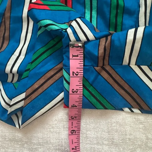 Diane von Furstenberg Shiana Linen-Blend Short, size 14, NWT