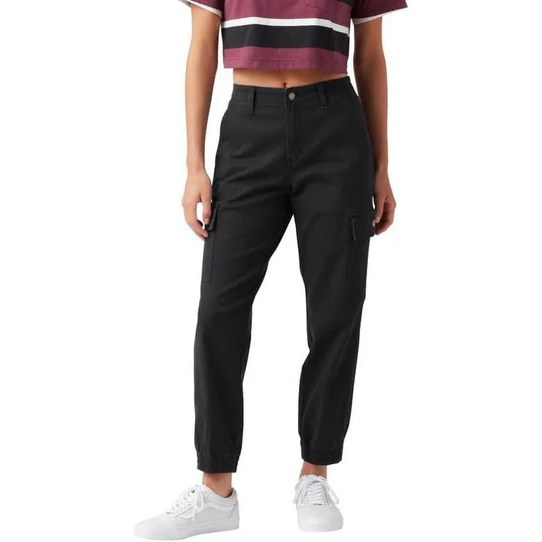 Dickies Women's High Rise Fit Cargo Jogger Pants (Standard and Plus Size)