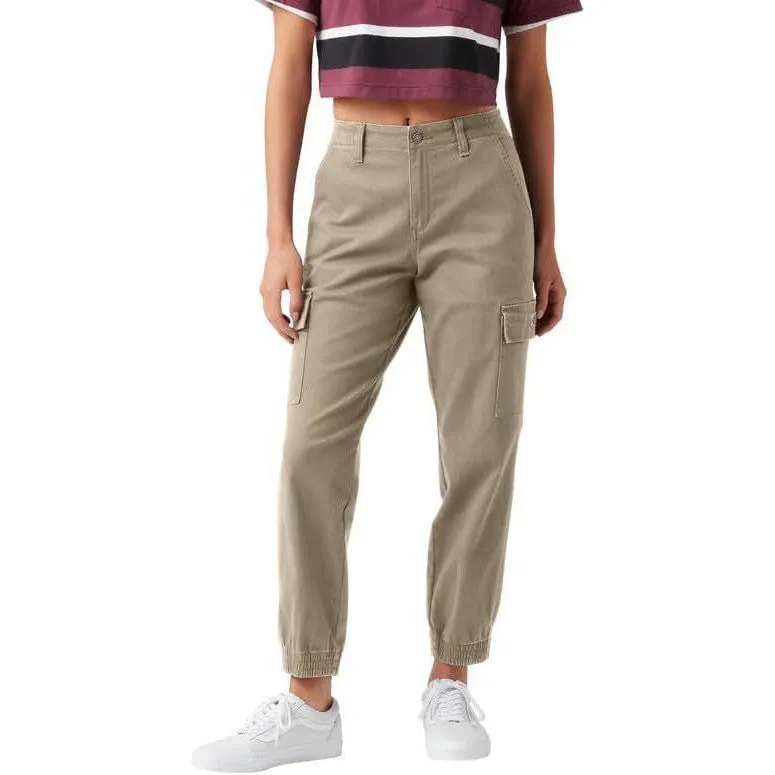 Dickies Women's High Rise Fit Cargo Jogger Pants (Standard and Plus Size)
