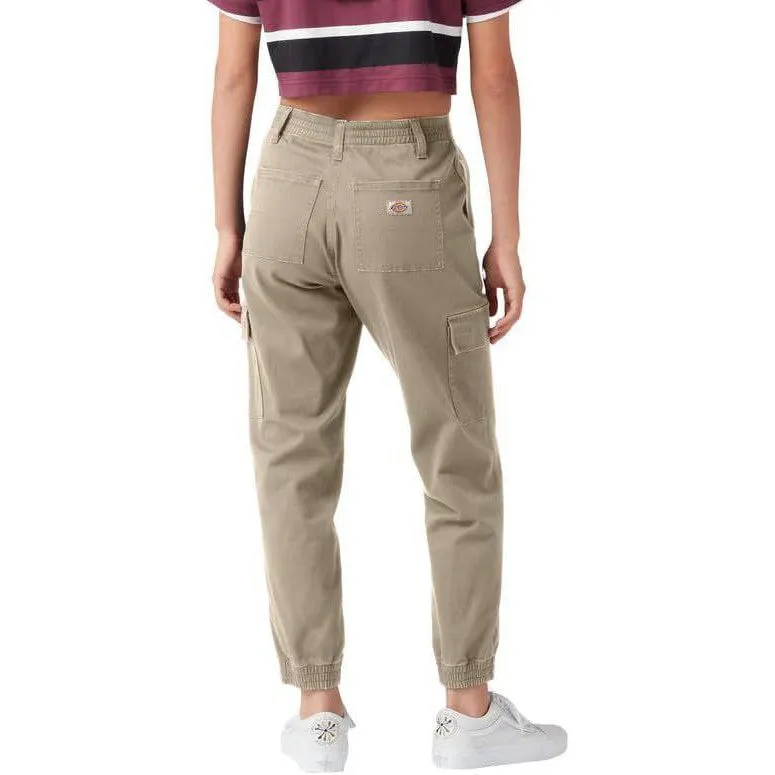 Dickies Women's High Rise Fit Cargo Jogger Pants (Standard and Plus Size)