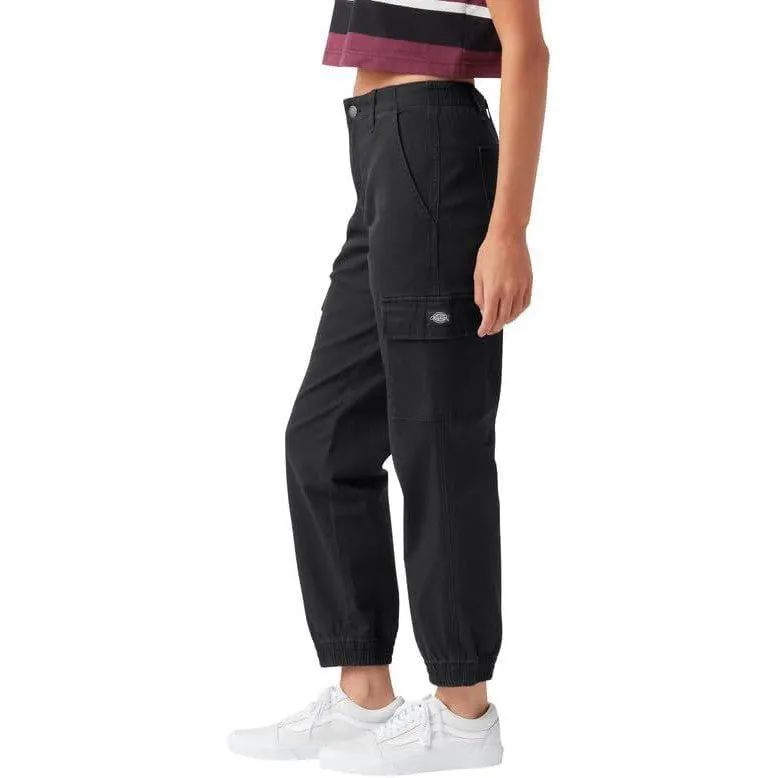 Dickies Women's High Rise Fit Cargo Jogger Pants (Standard and Plus Size)