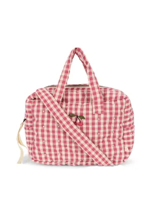 Dolls changing bag Bubblegum Check