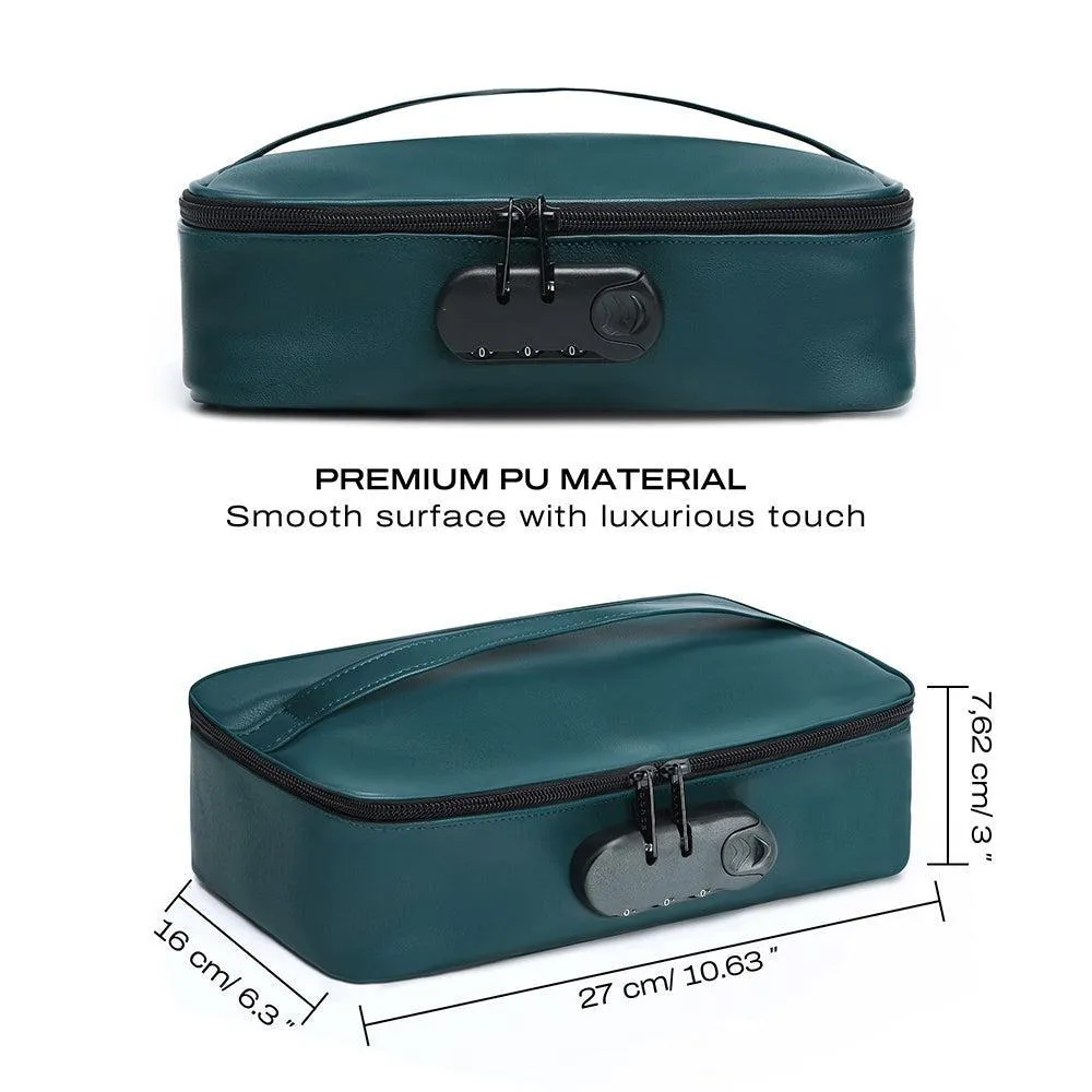 Dorcel Lockable Discreet Emerald Green Storage Box