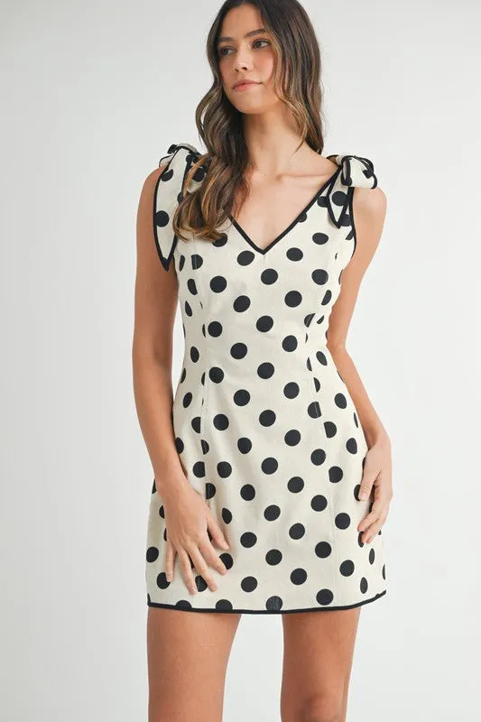 Dot Of Perfection Mini Dress