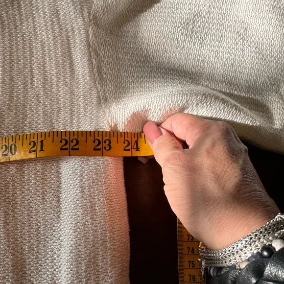 Eileen Fisher, the Fisher Project SZ Med linen cotton blend short sleeve jacket.