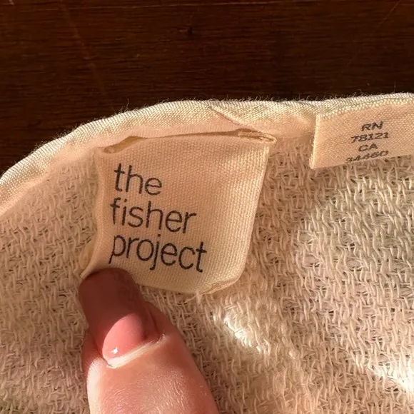 Eileen Fisher, the Fisher Project SZ Med linen cotton blend short sleeve jacket.