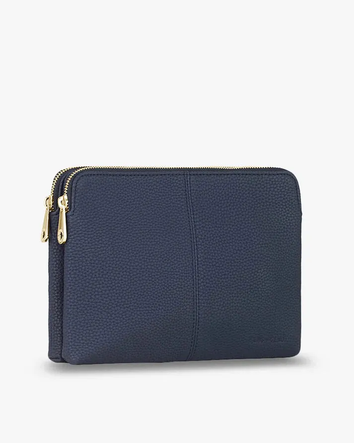 ELMS KING DOUBLE BOWERY WALLET FRENCH NAVY