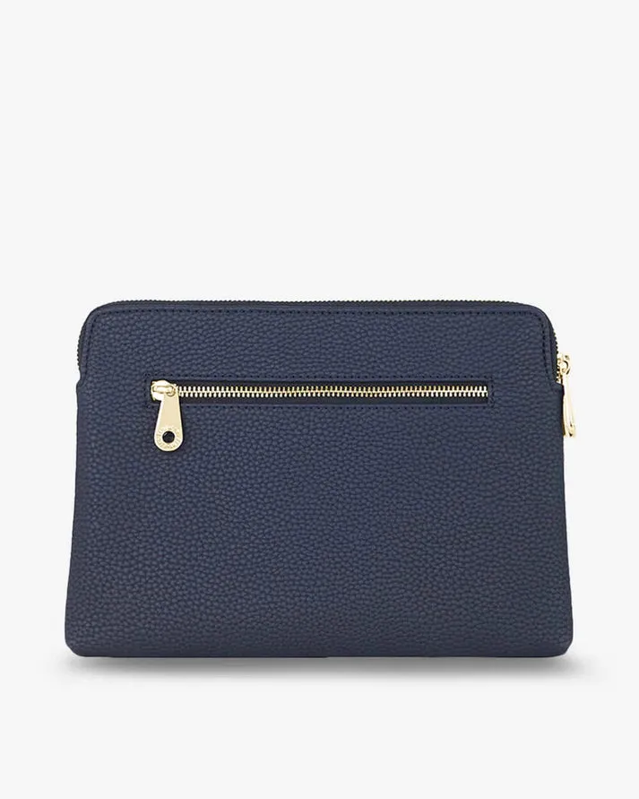 ELMS KING DOUBLE BOWERY WALLET FRENCH NAVY