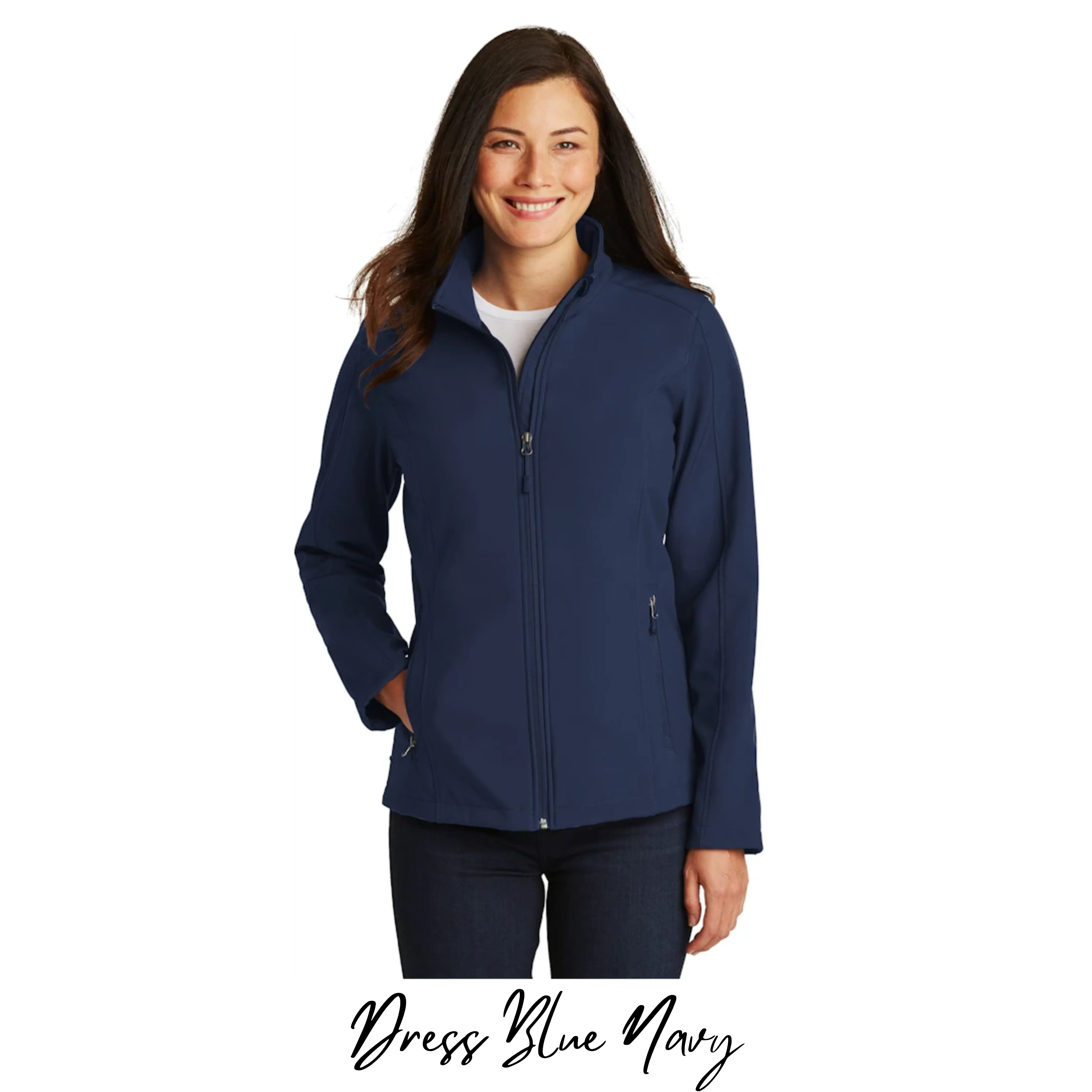 Embroidered Jacket - Ladies Core Soft Shell Jacket