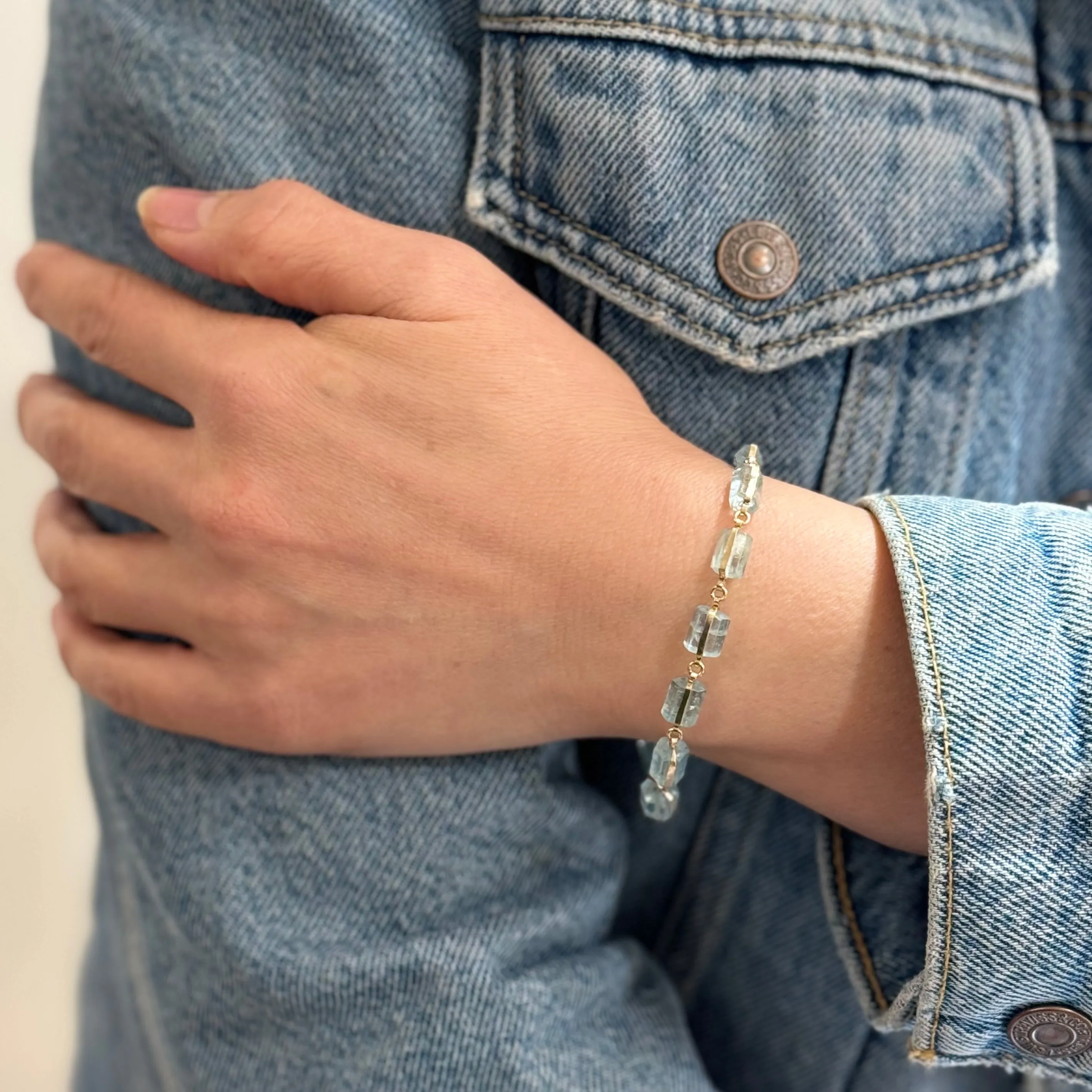 Emma Blue Topaz Bracelet