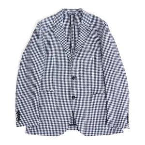 Ermenegildo Zegna Check Jacket Size 54