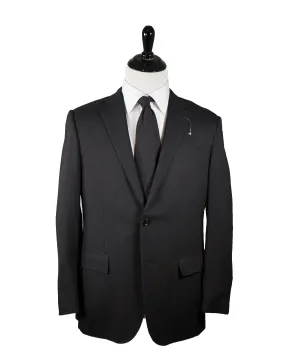 ERMENEGILDO ZEGNA - “Cool Effect” Black Hopsack Weave “10 Pocket" Blazer - 40R