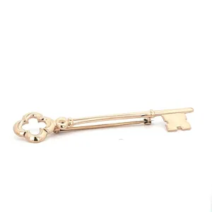 Estate Key Pin in 14K Yellow Gold