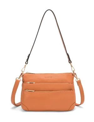 FAITH LEATHER CROSS BODY BAG- E1-0749-APR-SALE