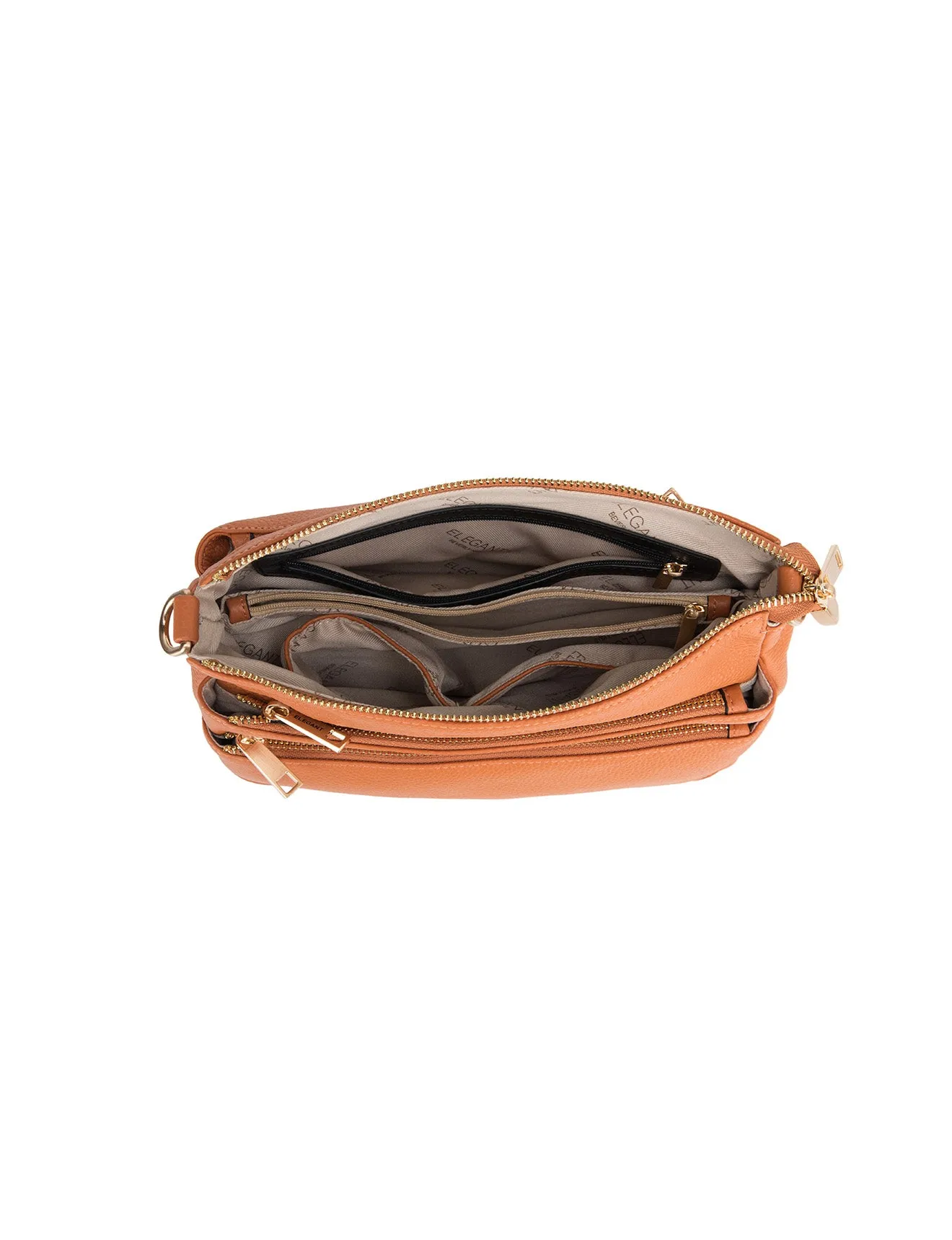 FAITH LEATHER CROSS BODY BAG- E1-0749-APR-SALE