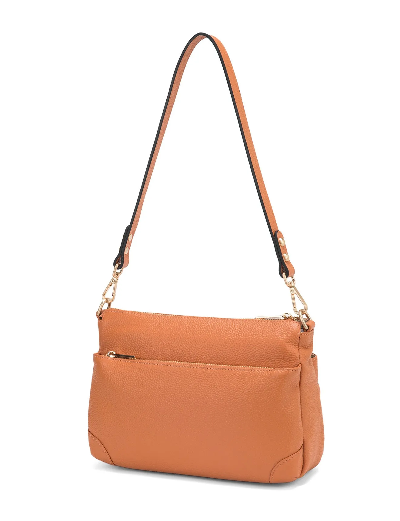 FAITH LEATHER CROSS BODY BAG- E1-0749-APR-SALE