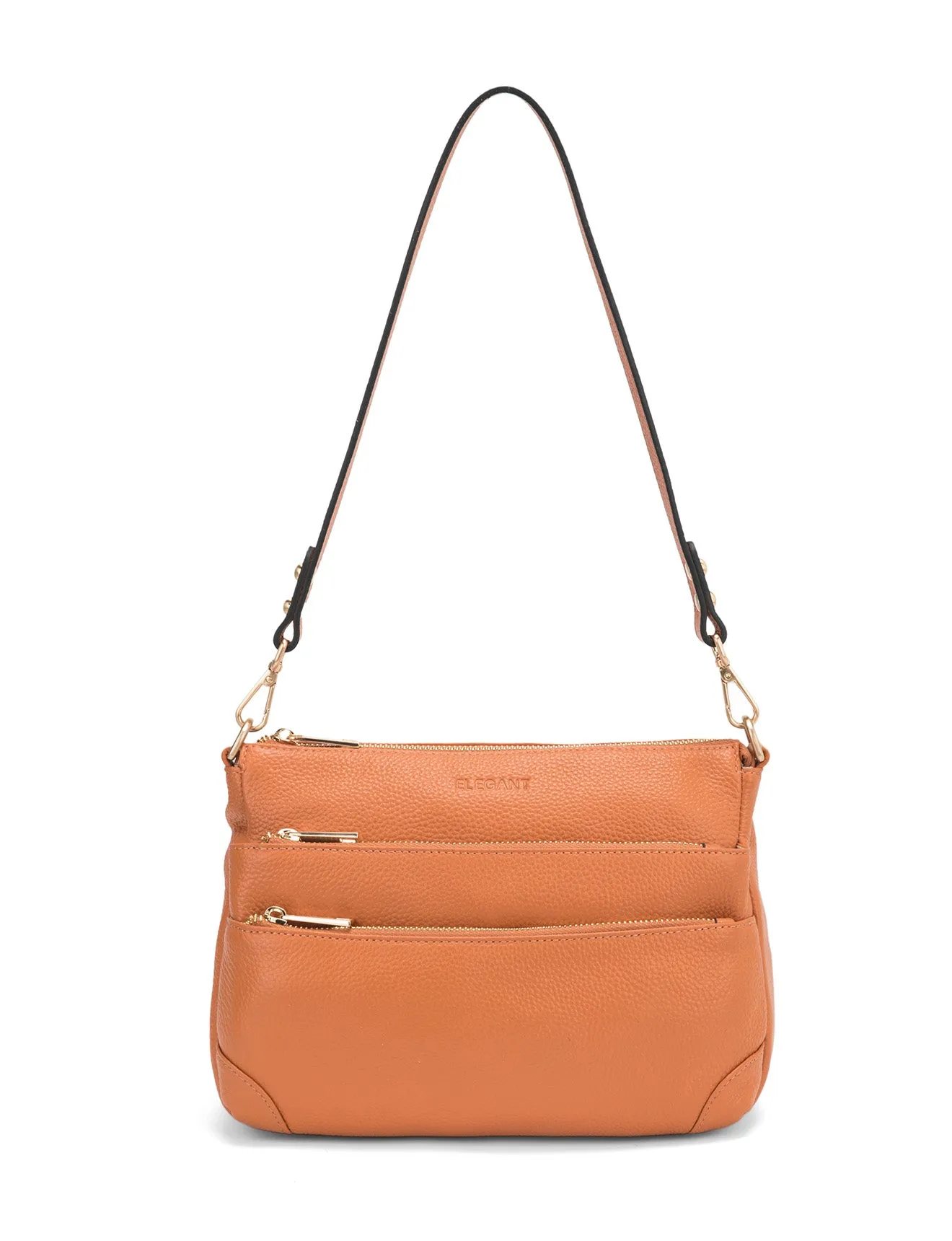 FAITH LEATHER CROSS BODY BAG- E1-0749-APR-SALE