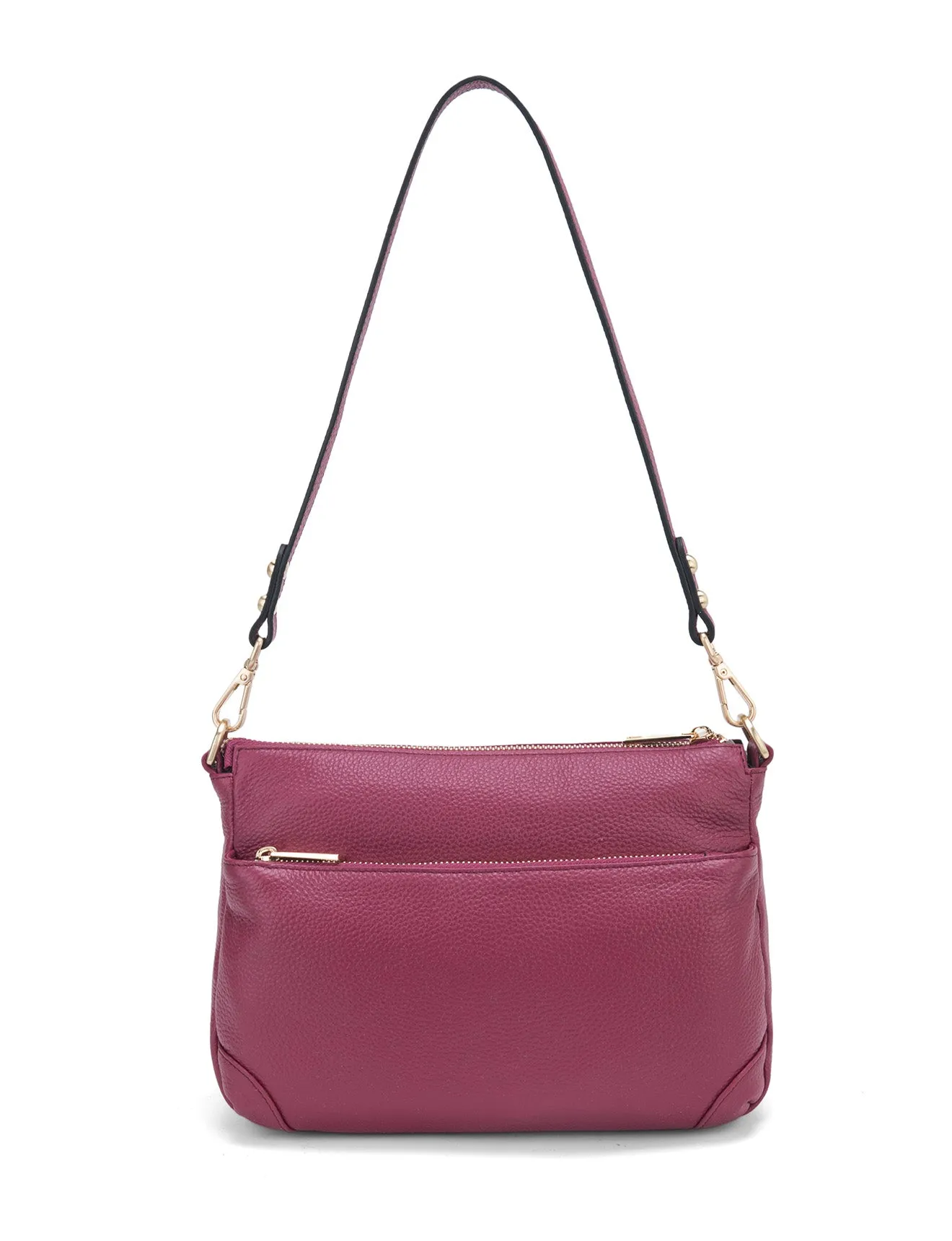 FAITH LEATHER CROSS BODY BAG- E1-0749-RAS- SALE