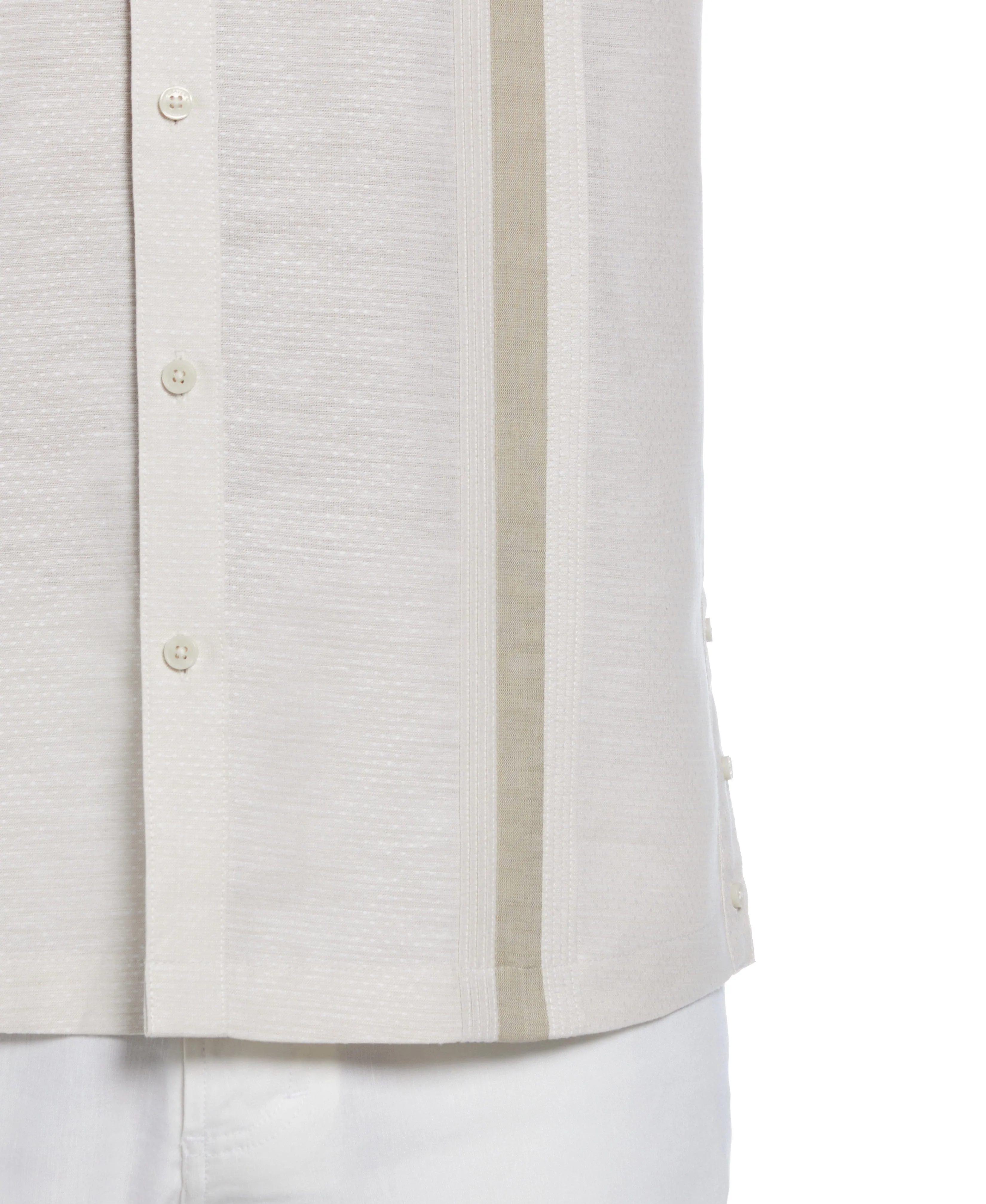 Fashion Double Pocket Guayabera Shirt