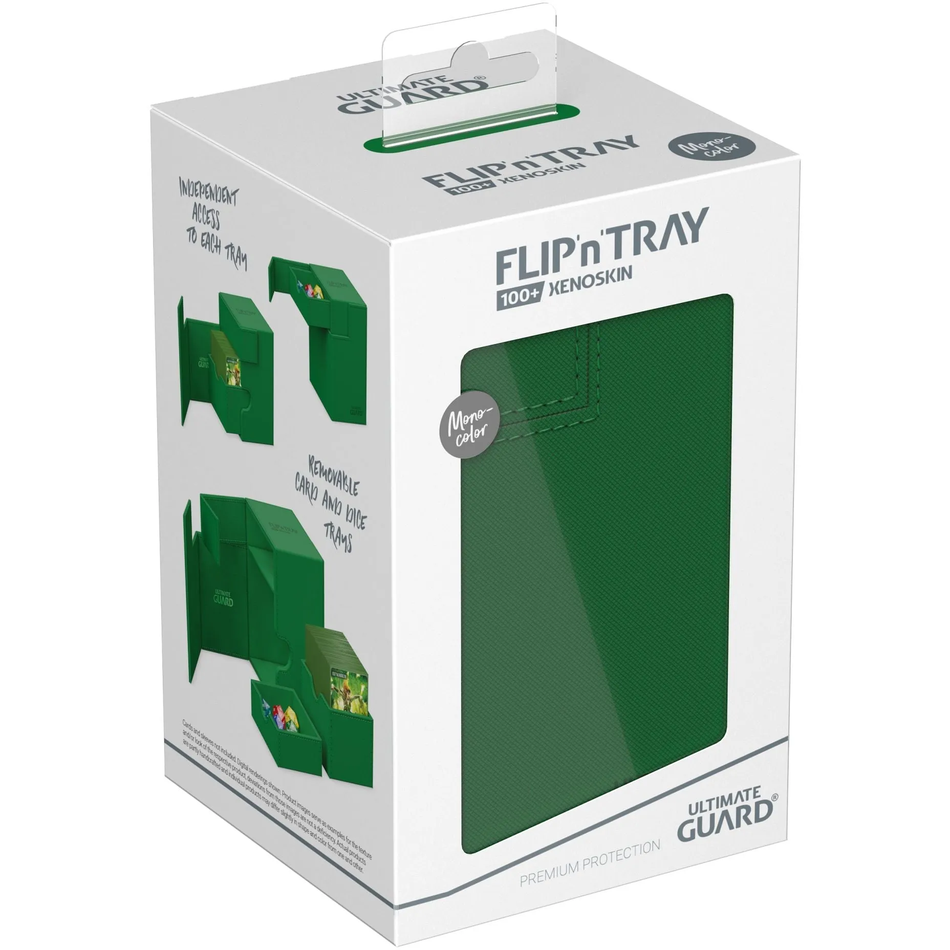Flip'n'Tray Xenoskin 100  Green Monocolor