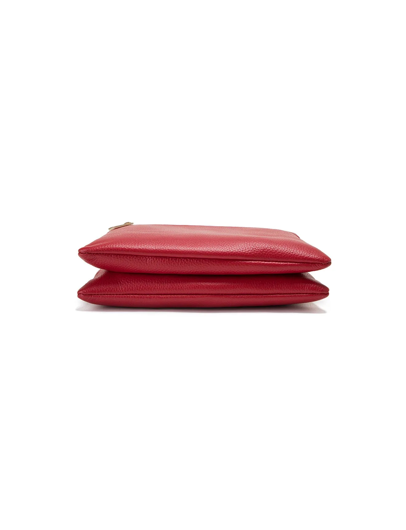 FLYNN LEATHER CROSS BODY BAG- E1-0832-FIRE- SALE