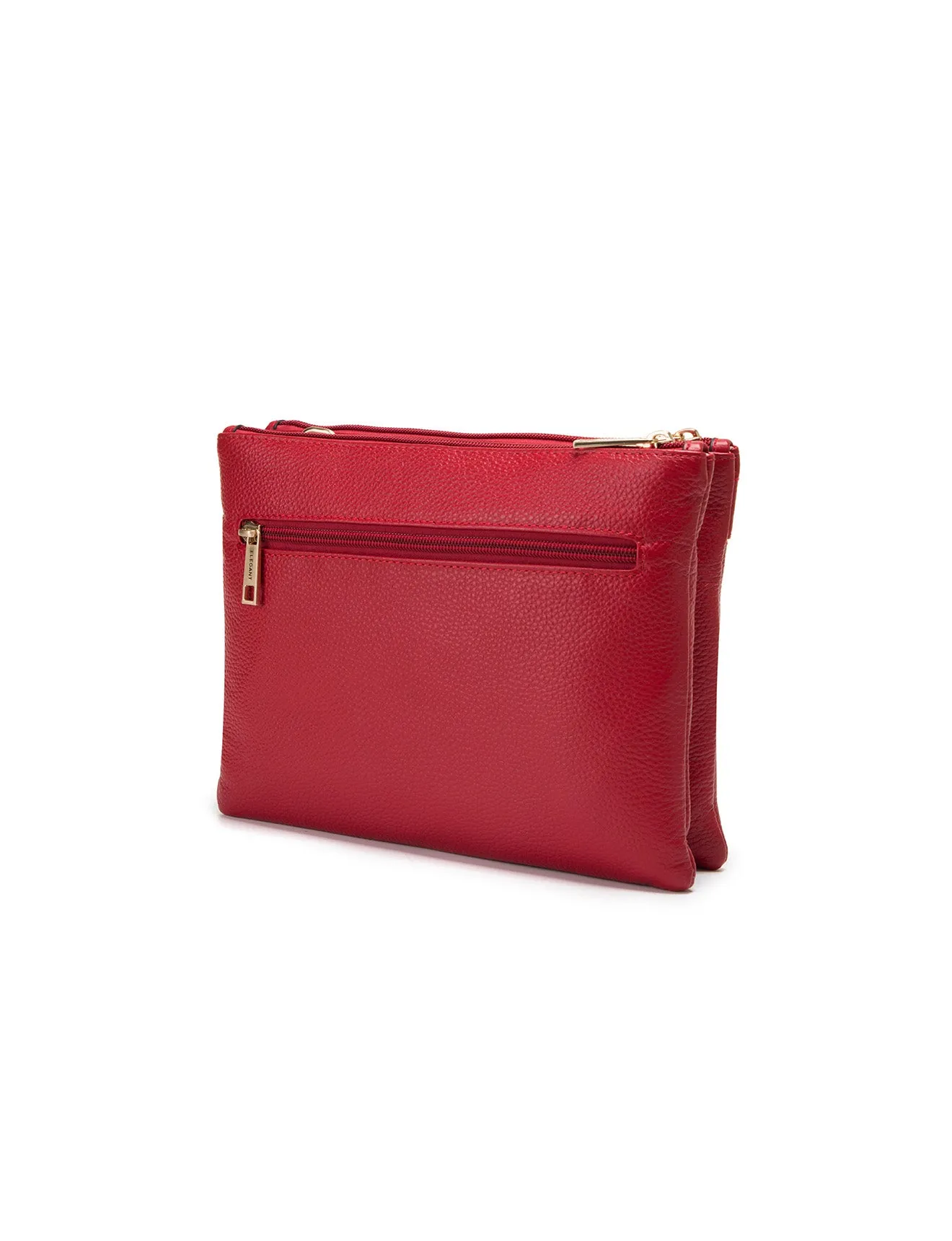 FLYNN LEATHER CROSS BODY BAG- E1-0832-FIRE- SALE