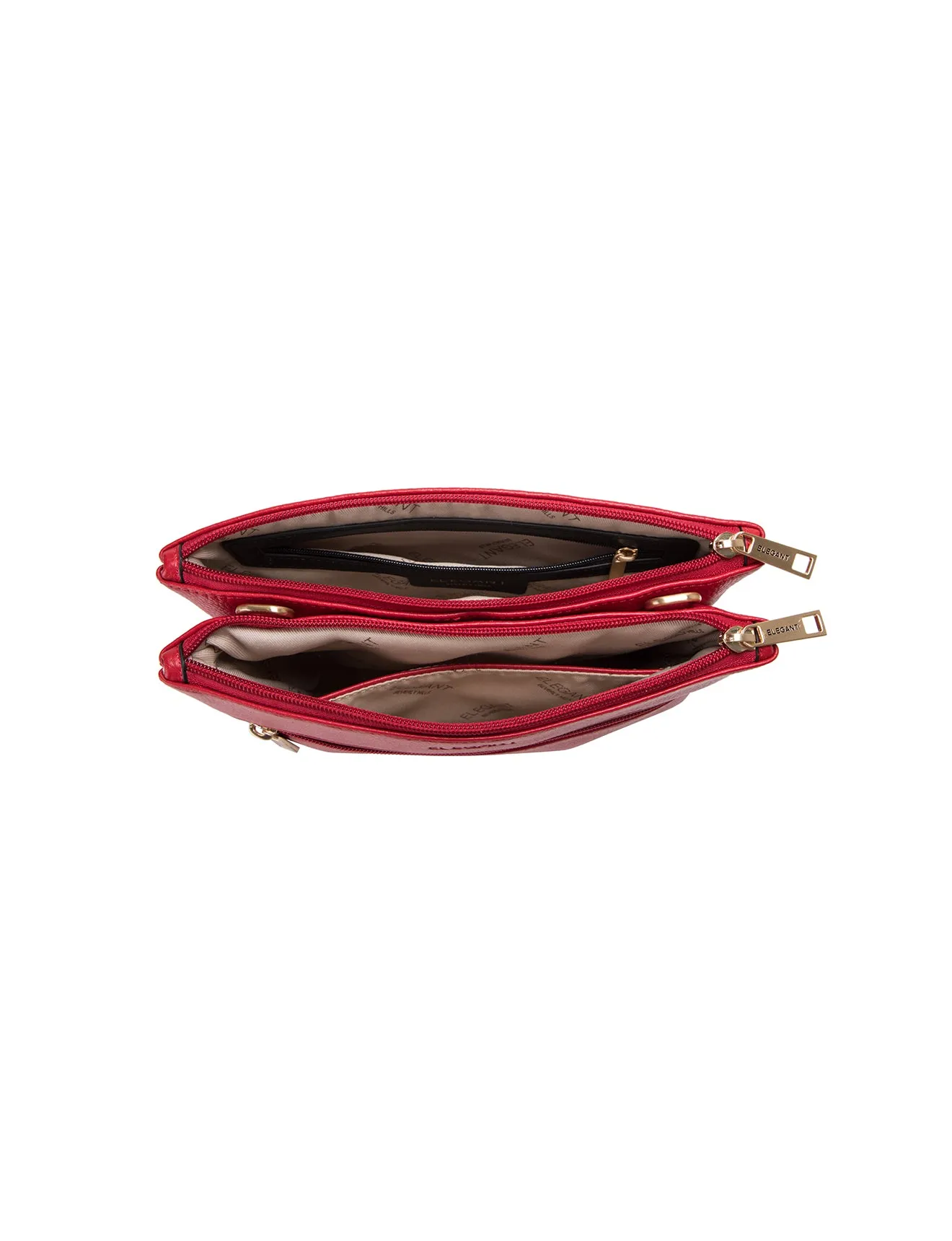 FLYNN LEATHER CROSS BODY BAG- E1-0832-FIRE- SALE