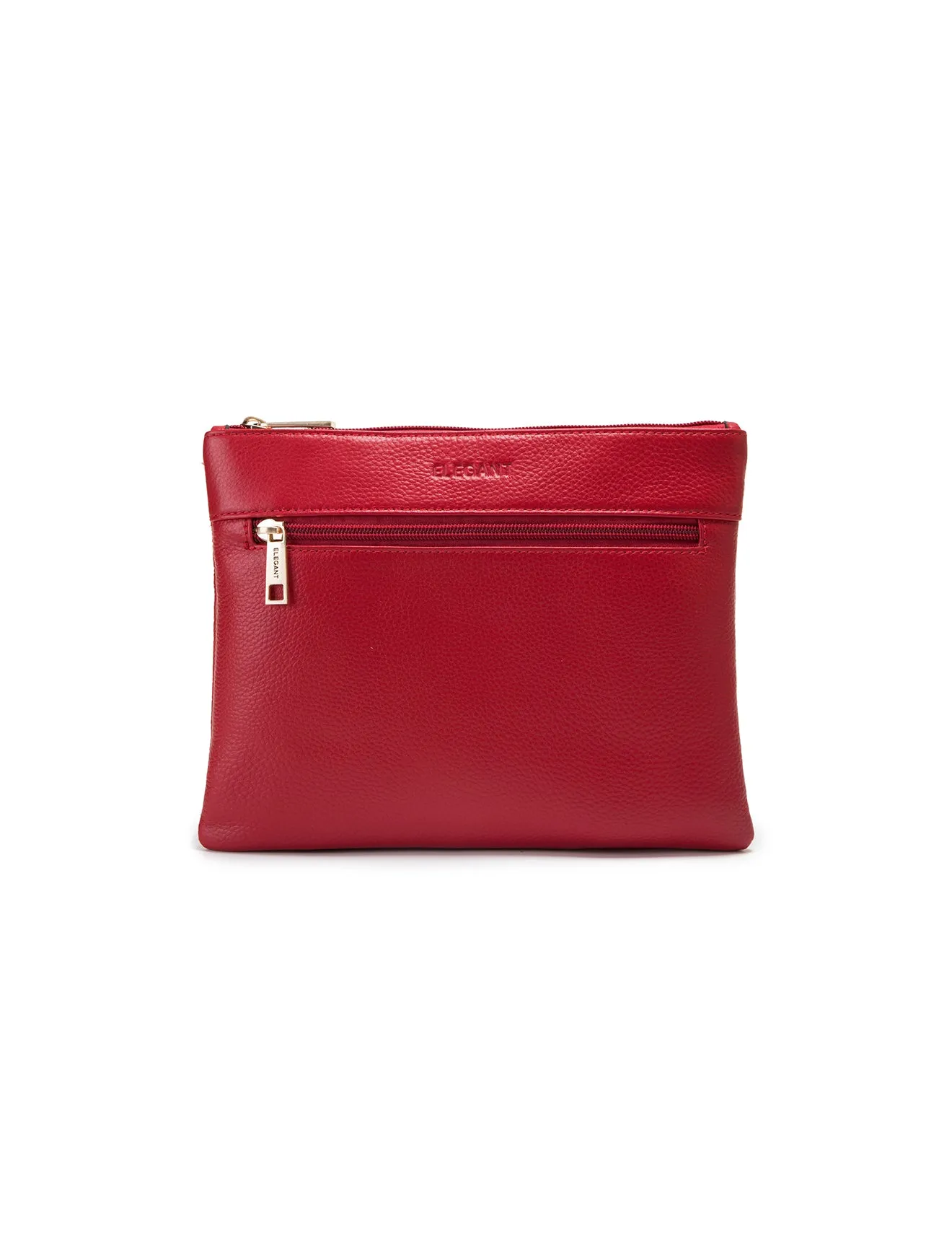 FLYNN LEATHER CROSS BODY BAG- E1-0832-FIRE- SALE