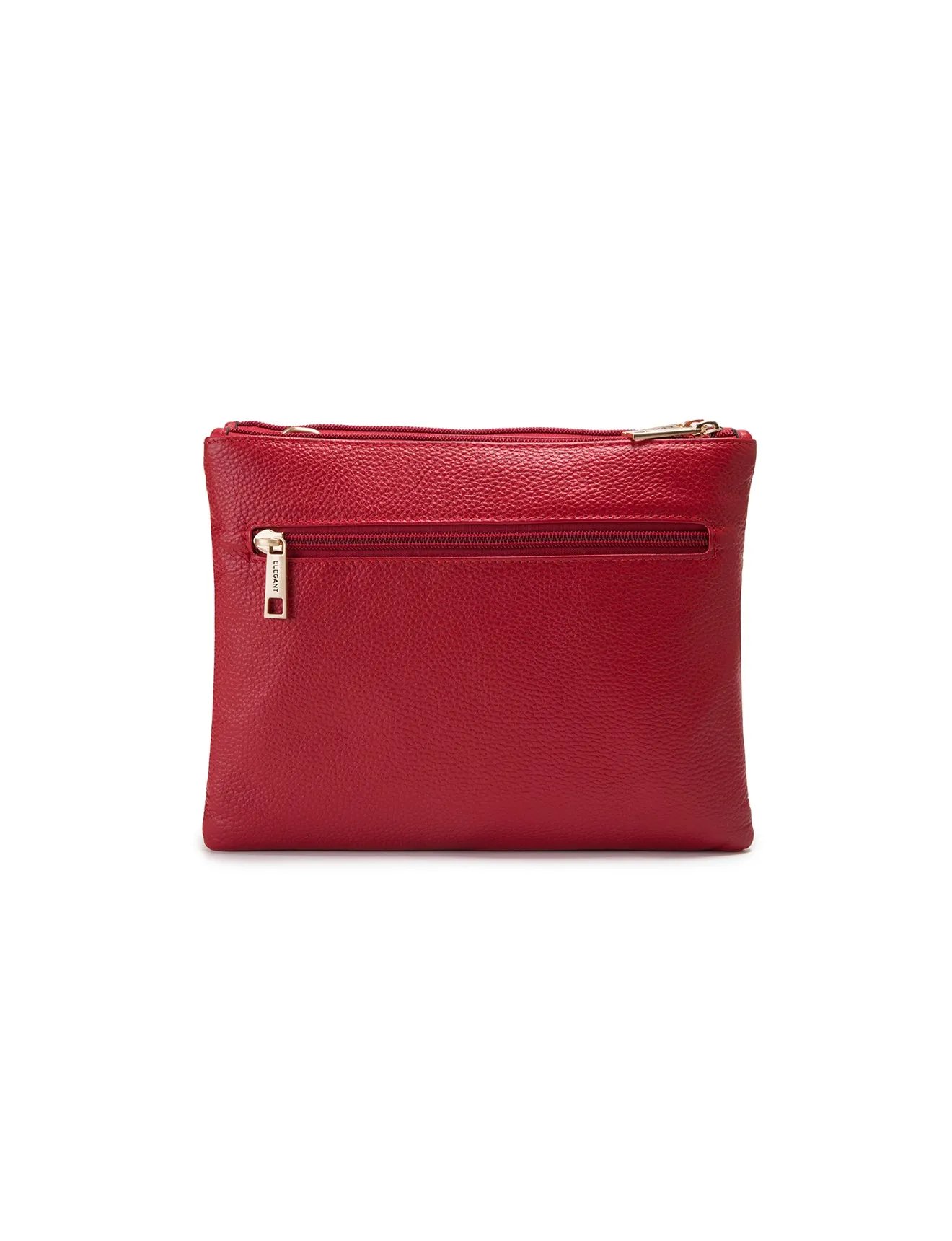 FLYNN LEATHER CROSS BODY BAG- E1-0832-FIRE- SALE