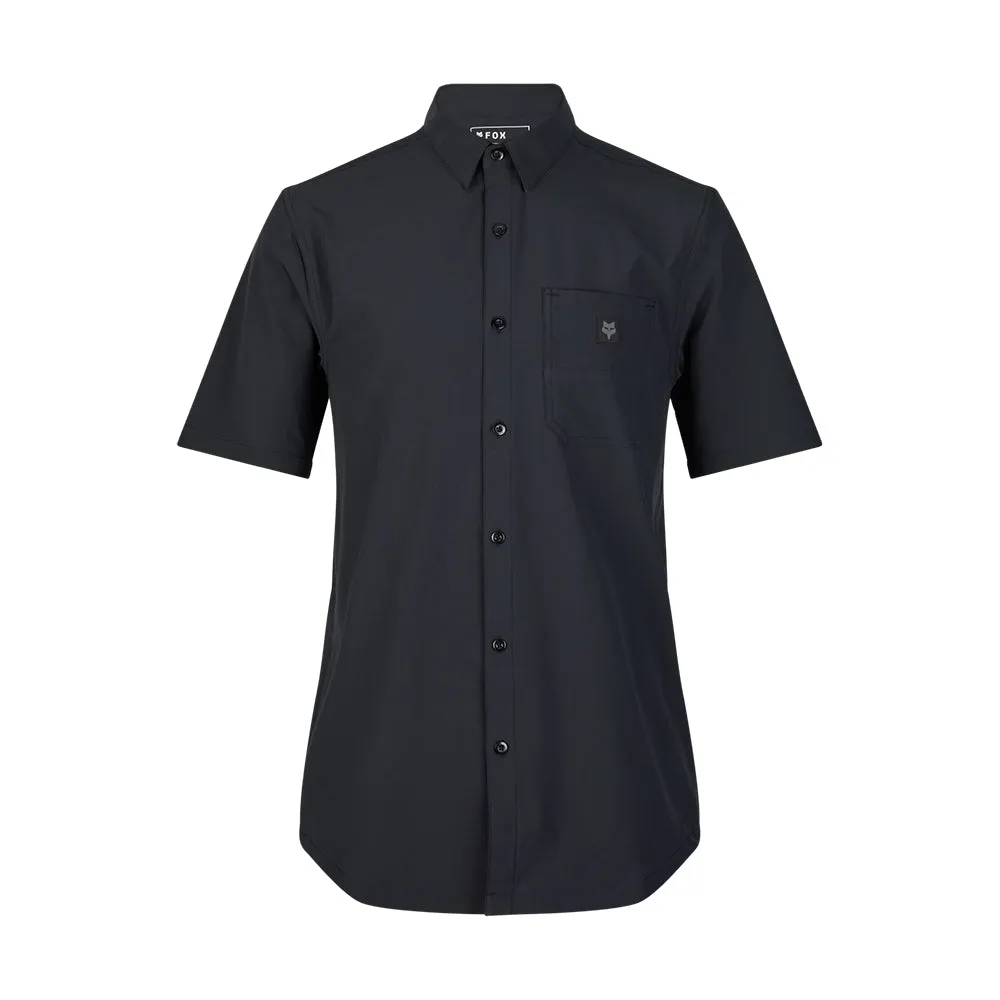 FOX RANGER SS WOVEN JERSEY [BLACK]