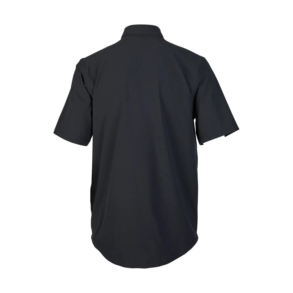 FOX RANGER SS WOVEN JERSEY [BLACK]