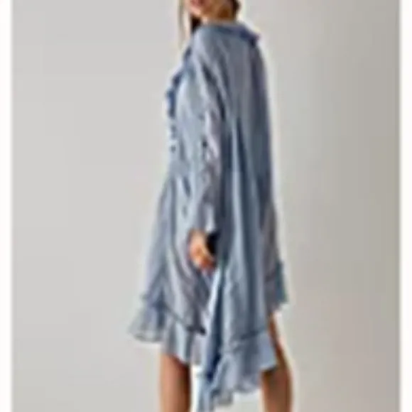 Free People, New Romance Me Night Shirt, Size Small