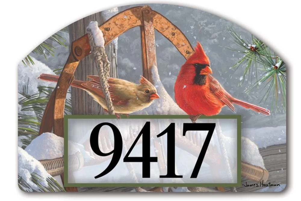 Fresh Snow Magnetic Yard Sign