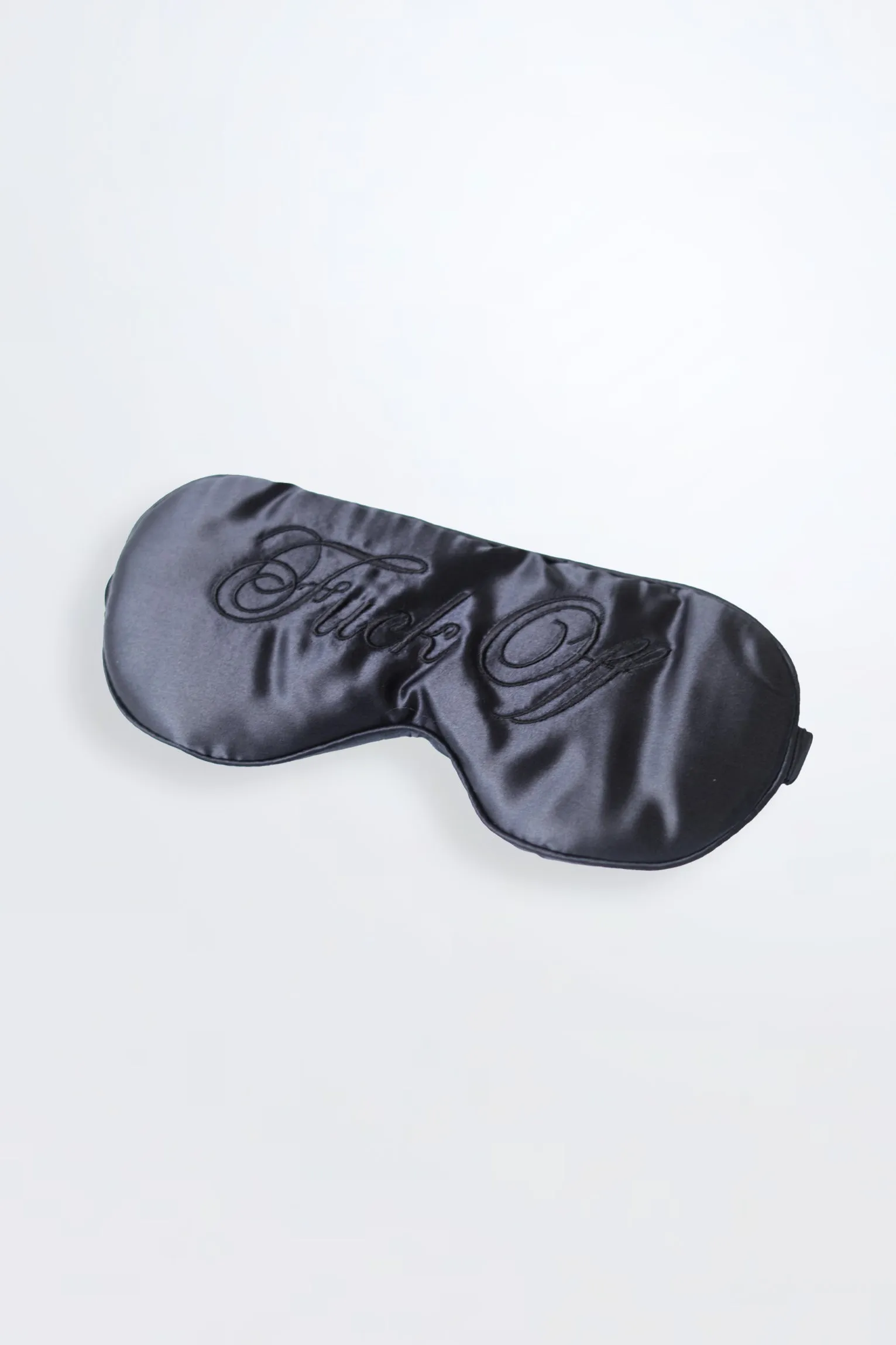 Fuck Off Eye Mask Black