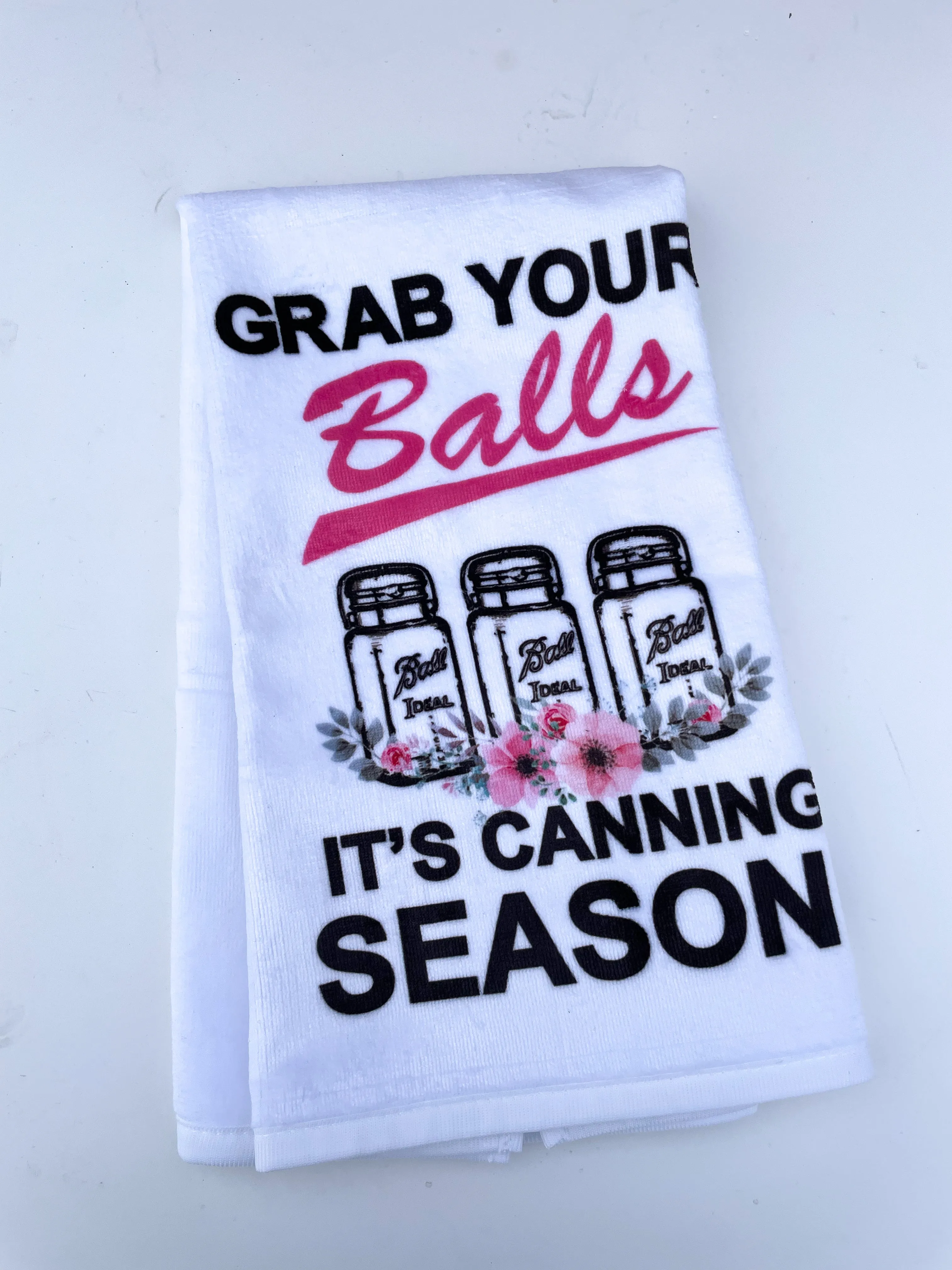 Funny Canning Apron and Towel