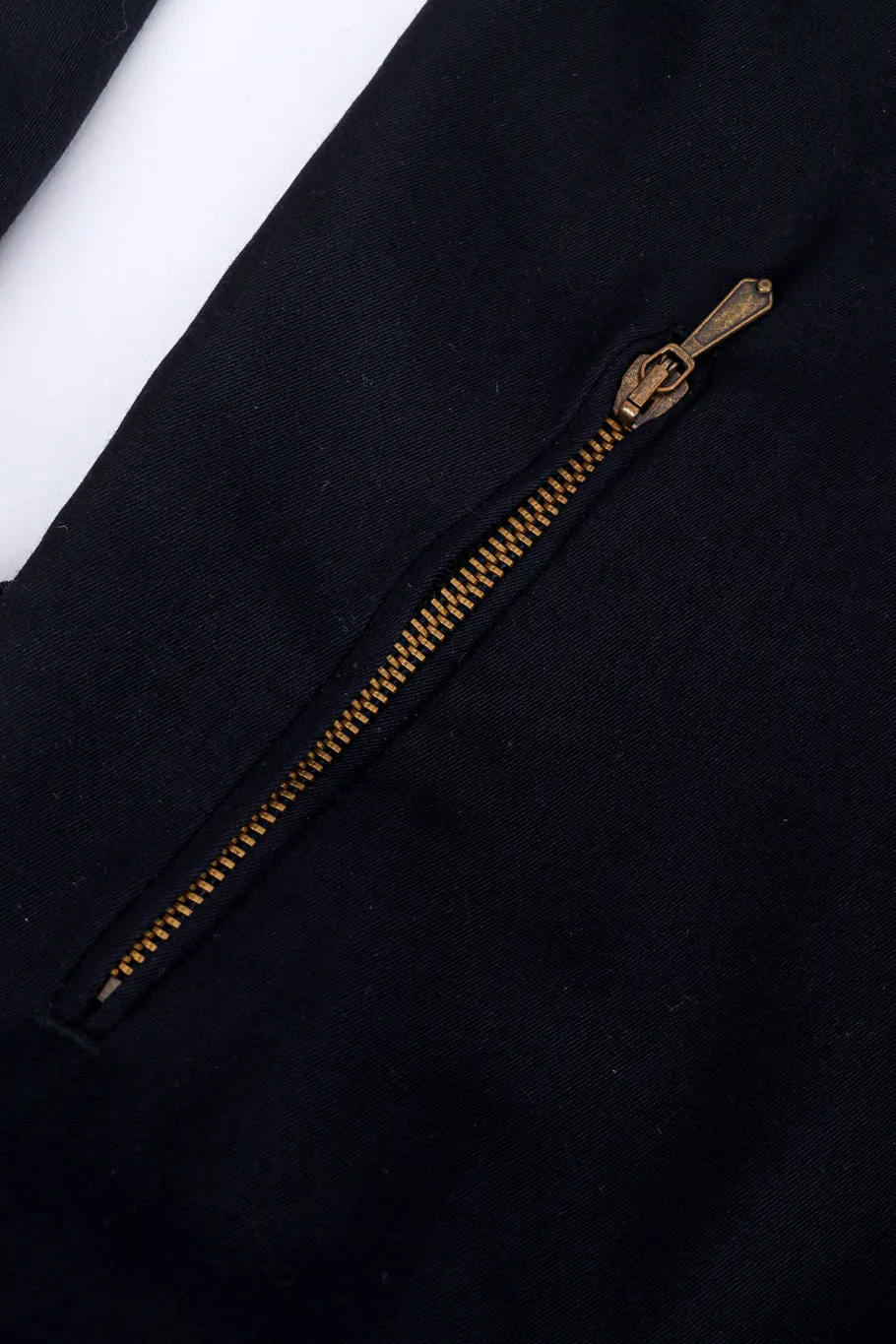 Fur Trim Flight Suit