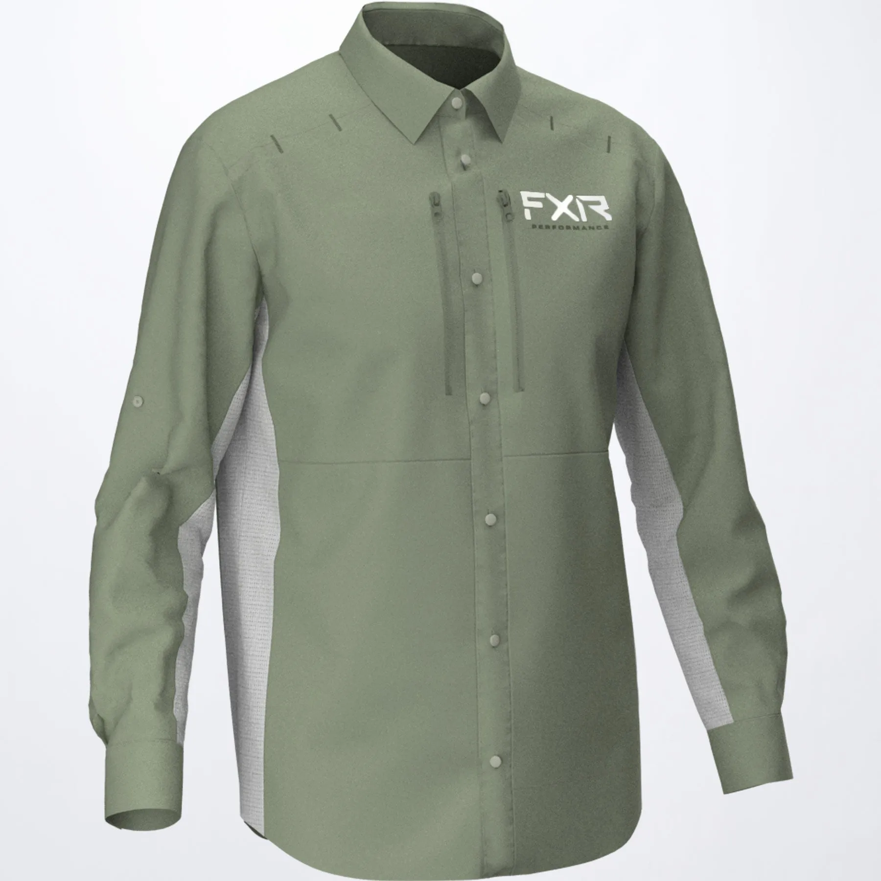 FXR Mens Cast Performance UPF L/S Shirt