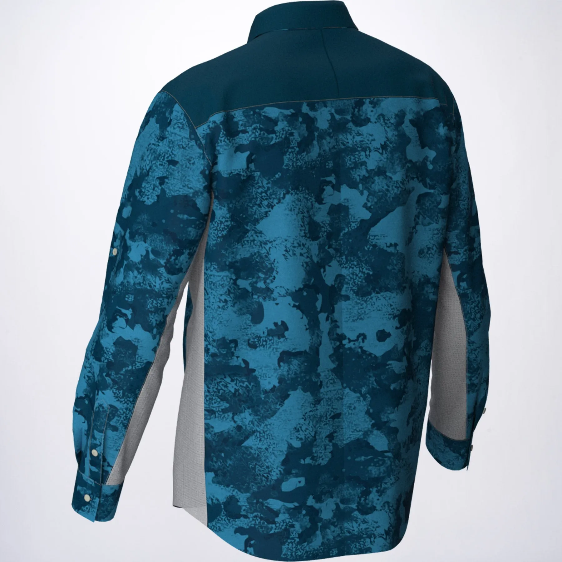 FXR Mens Cast Performance UPF L/S Shirt