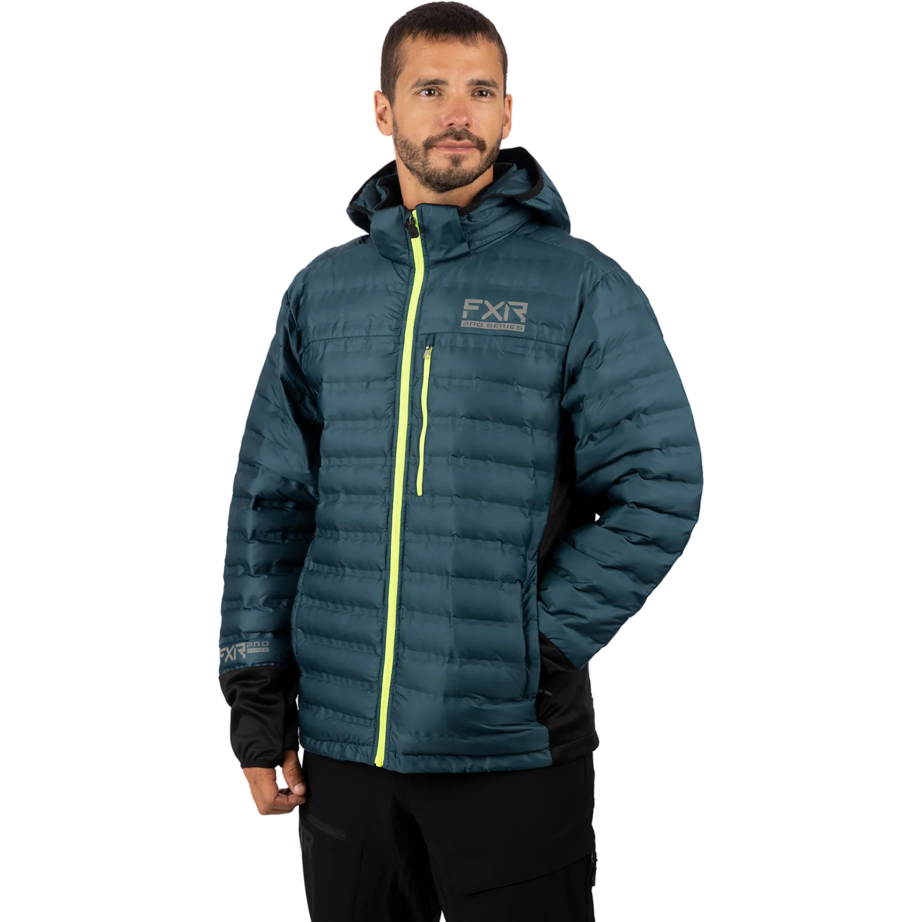 FXR Podium Hybrid Quilted Hoodie