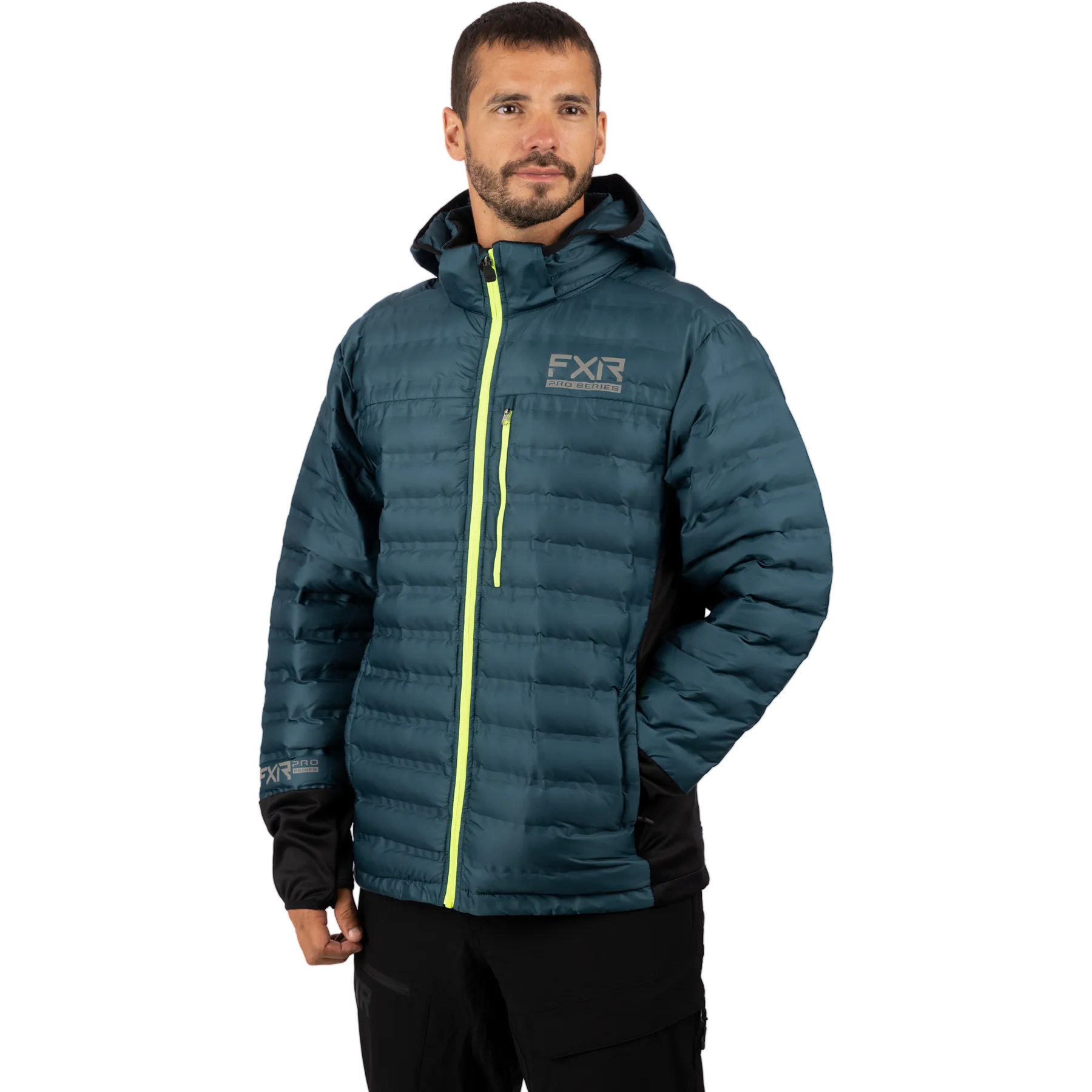 FXR Podium Hybrid Quilted Hoodie