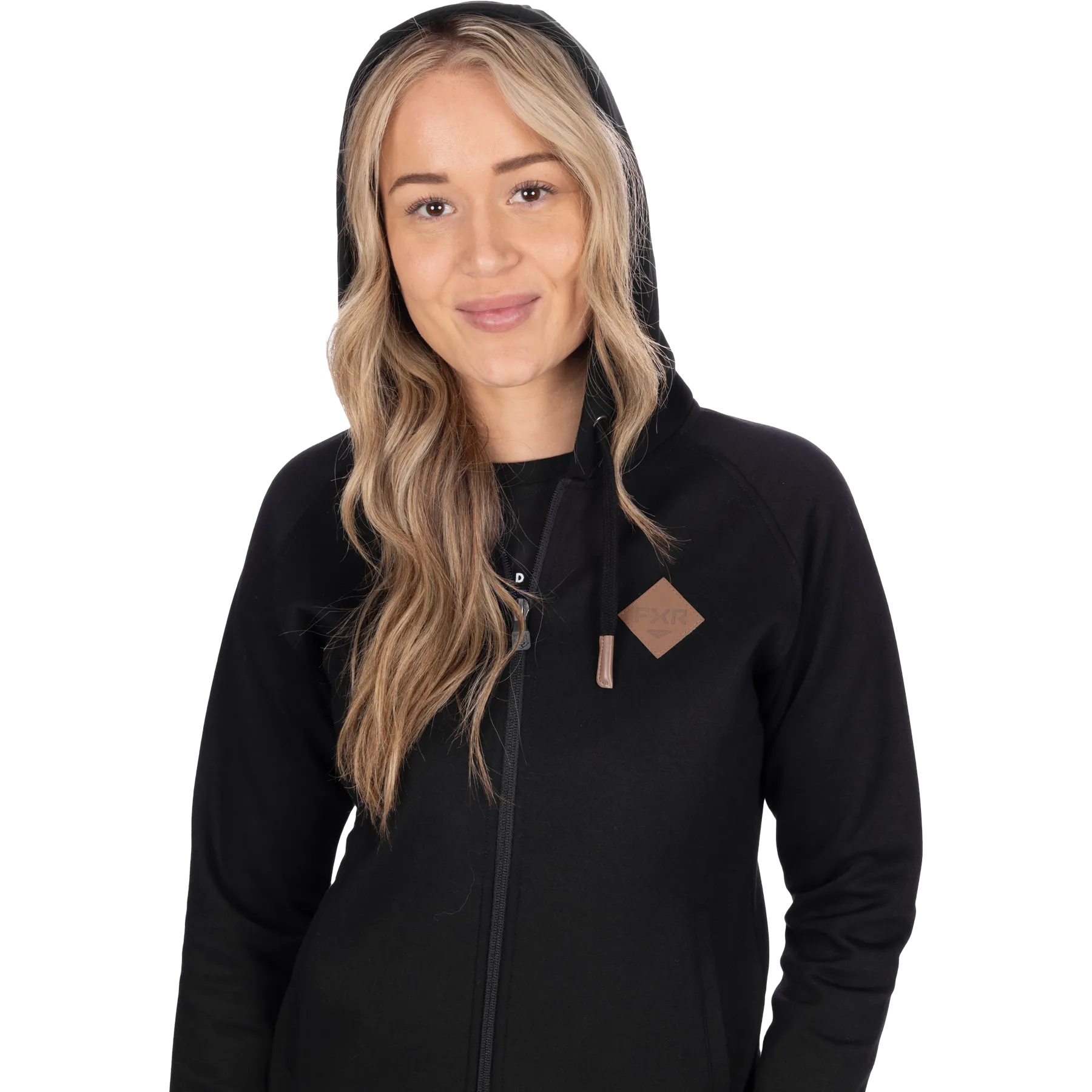 FXR Women's Diamond Zip Hoodie