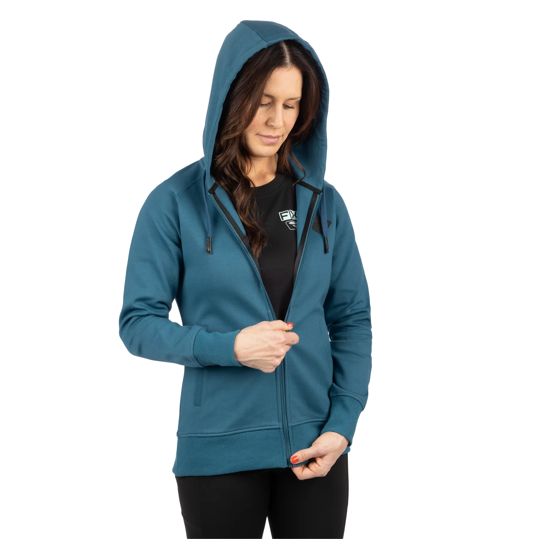 FXR Women's Diamond Zip Hoodie
